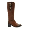 Botas Misha High CWT Castanho