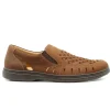 Mocassins AIR SYSTEM Castanho