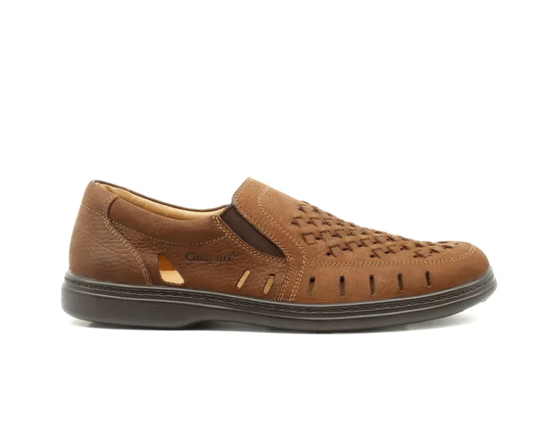 Mocassins AIR SYSTEM Castanho