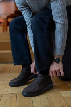 Sapatilhas Rover Urban Chukka Castanho Escuro