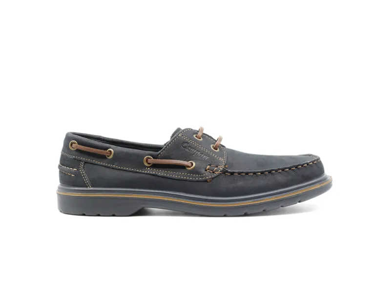 Sapatos PU Boat Navy