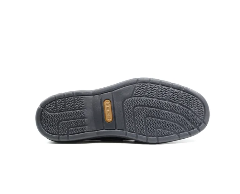 Sapatos PU Boat Navy